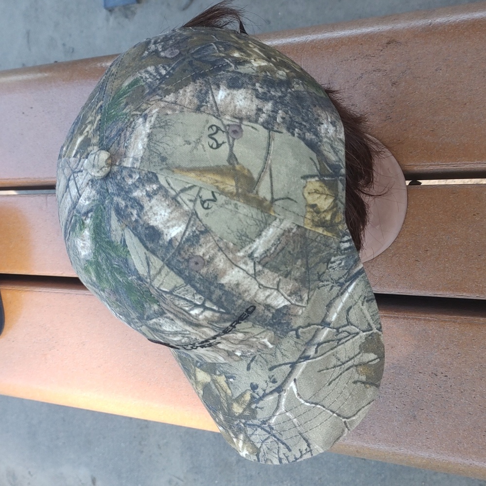 Real Tree Engineered Cabs Camo Strapback Hat Cap - image 3